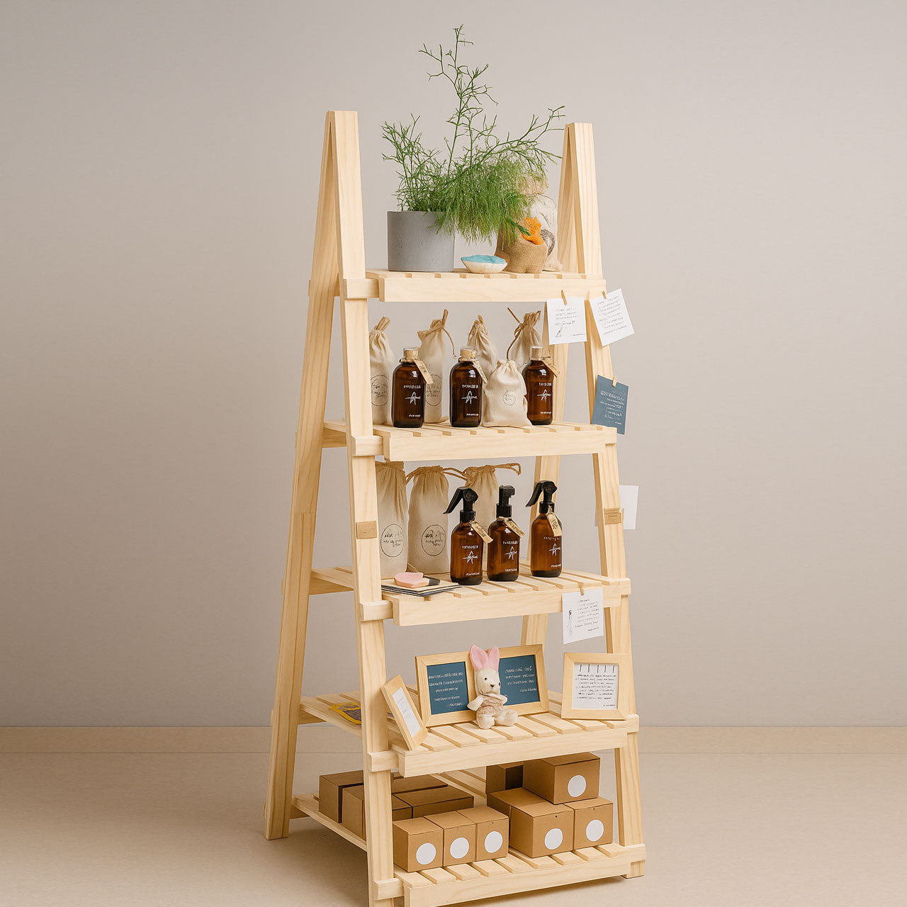 Portable Wooden Exhibition Stand – Smart, Stylish & Functional