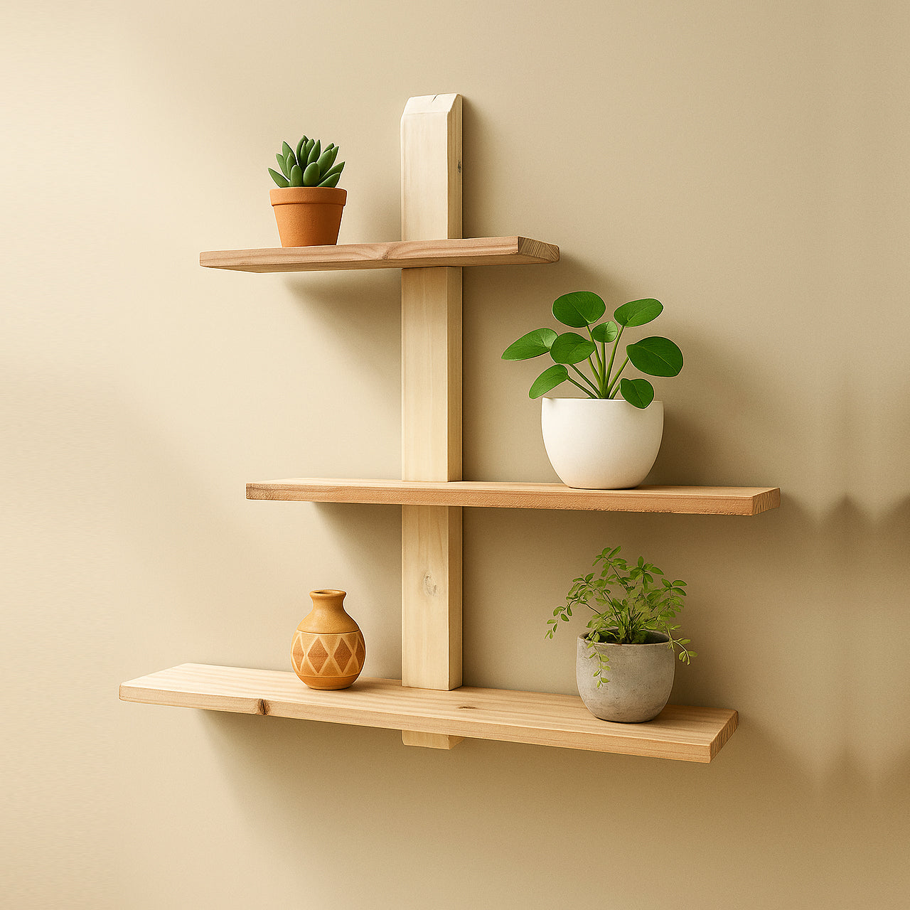 Adjustable Wooden Desktop Organizer & Display Shelf | Spice Rack & Countertop Bookcase | Home Décor Storage Cabinet | Multi-Purpose Shelf Unit