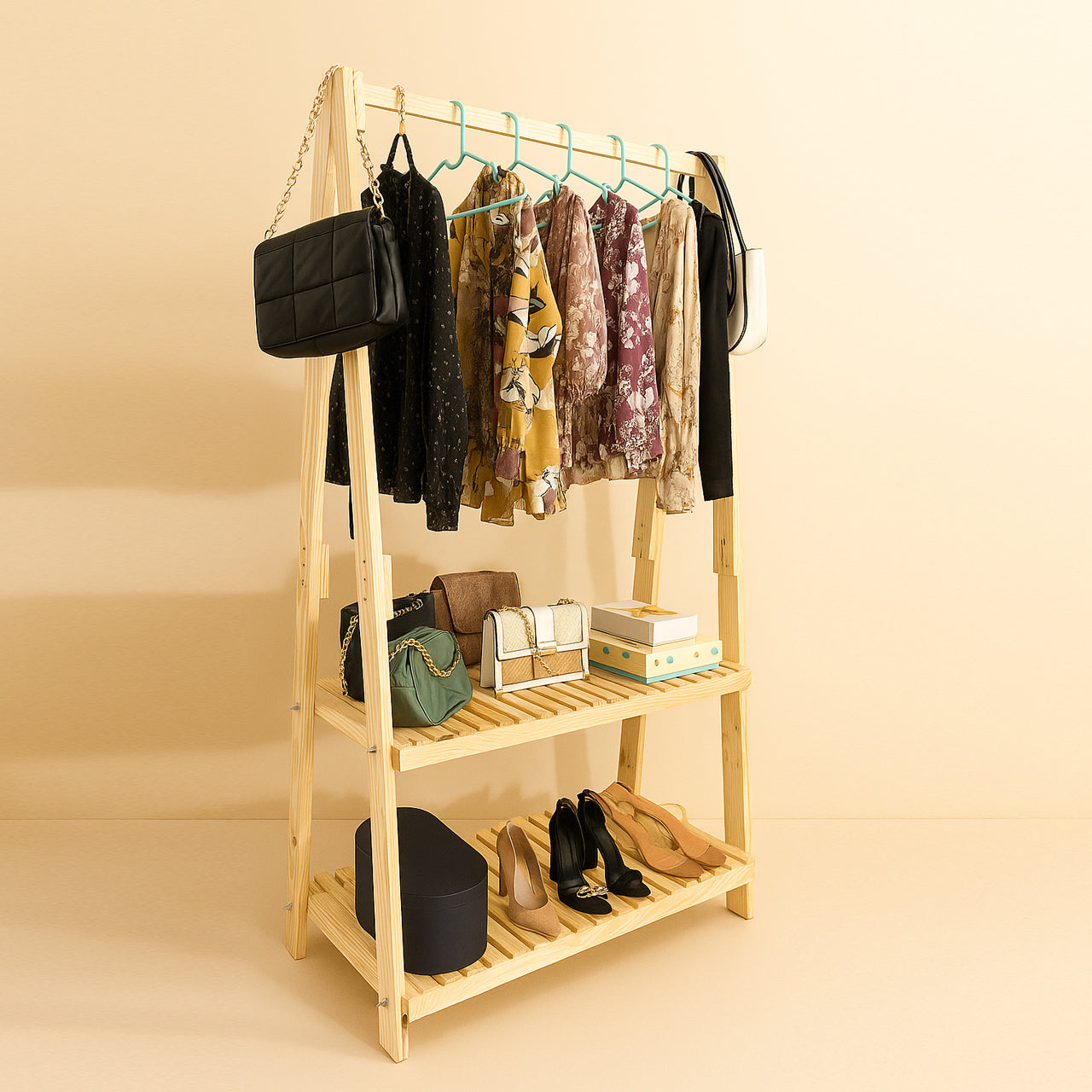 MEGA SUITAGE RACK - Foldable Display Powerhouse for Fairs & Events