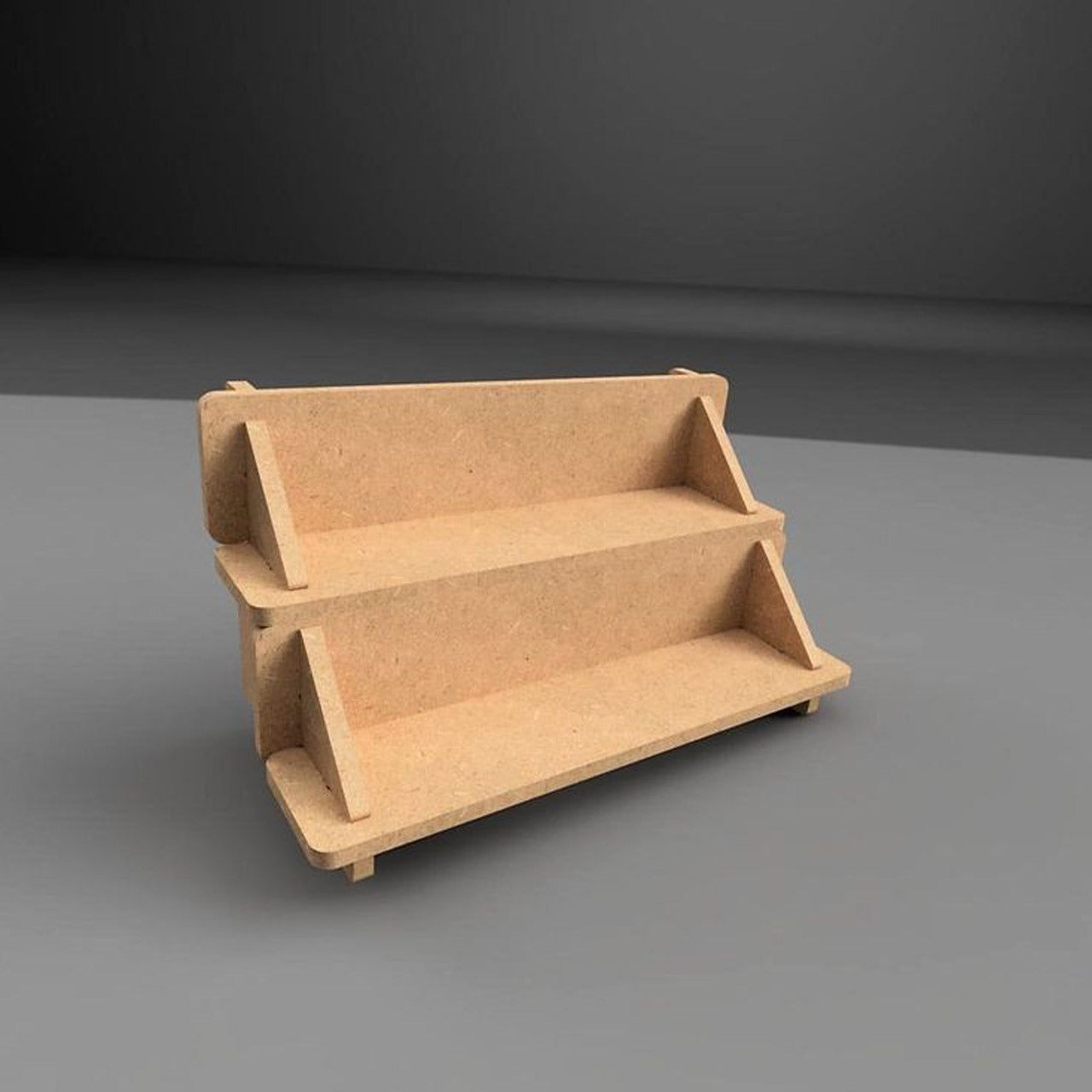 MDF FlexiFold 2-Tier Stand