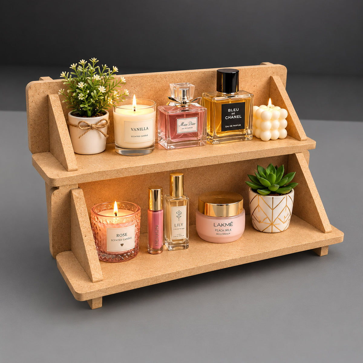 MDF FlexiFold 2-Tier Stand