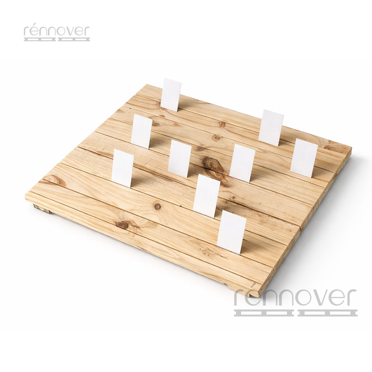 Wooden Earring Card Display Stand