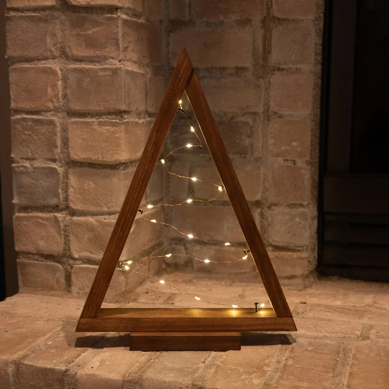 PineLight Christmas Tree – Handmade Wooden Holiday Décor