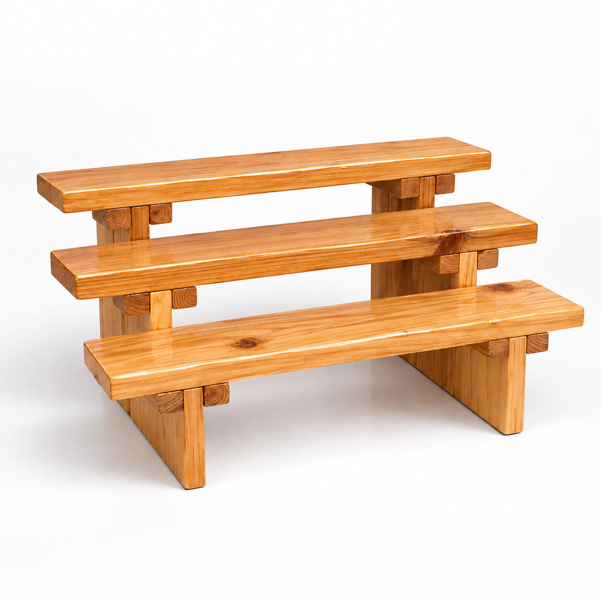 3-Tier Screw-Free Display Shelf Small