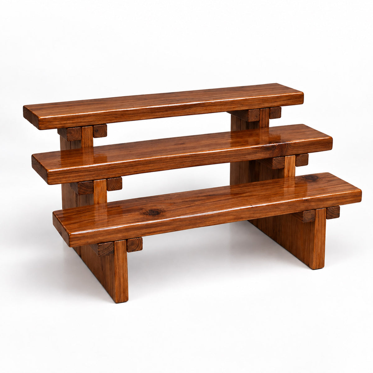 3-Tier Screw-Free Display Shelf Small