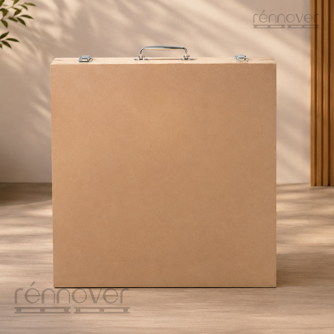 Portable Foldable Suitcase Display Table | MDF Top & Pinewood Frame for Exhibitions