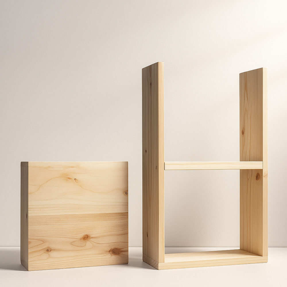Rustic Wooden Planter with Stand | Eco-Friendly Flower Pot for Home & Balcony - Image 4