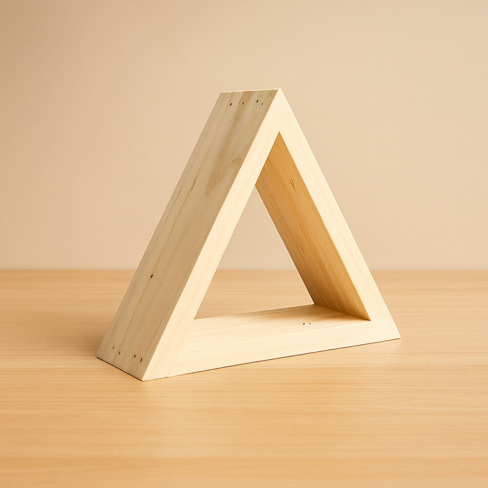 Triangle Book Page Holder | Triangle Bookmark | Wooden Reading Rest | Triangle Book Stand | Book Accessories | Book Holder for Reading | Reading Valet | Book Lovers Gifts | Pine Wood Book Minder
