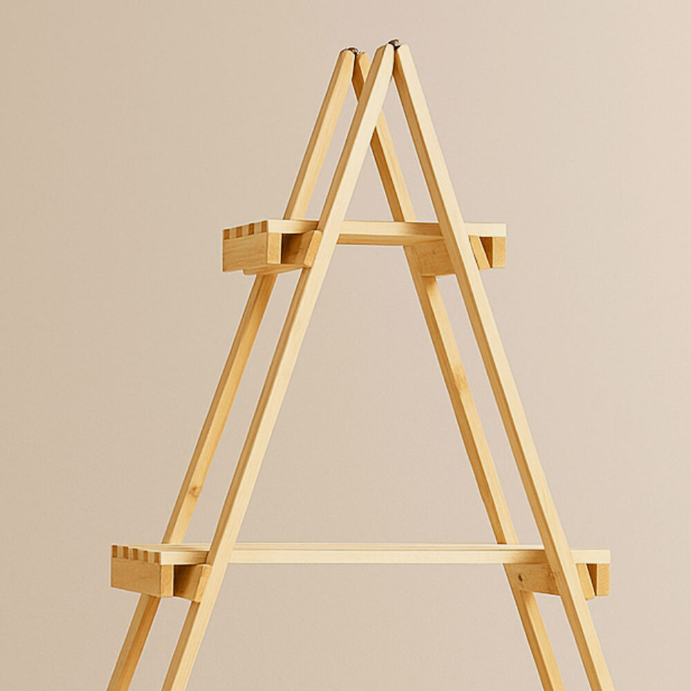 Prism A-Frame Display Stand – Foldable 5 Tier Display Rack for Living Room, Store & Exhibitions - Image 4