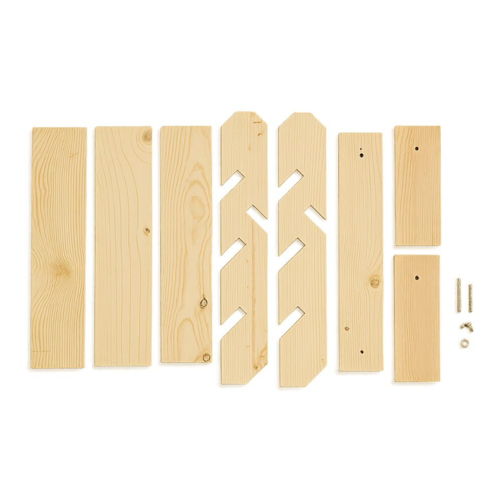 Small Wooden Step Display Stand for Trade Shows & More