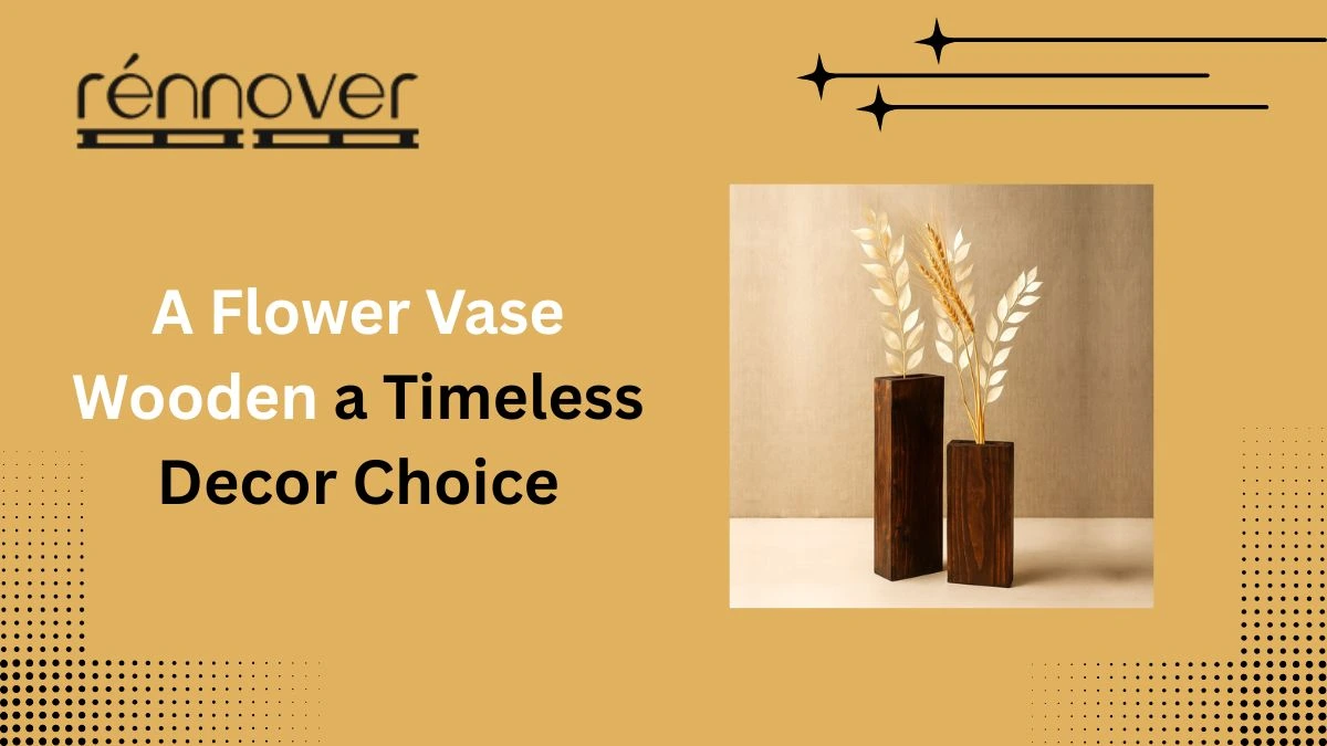 Flower Vase Wooden