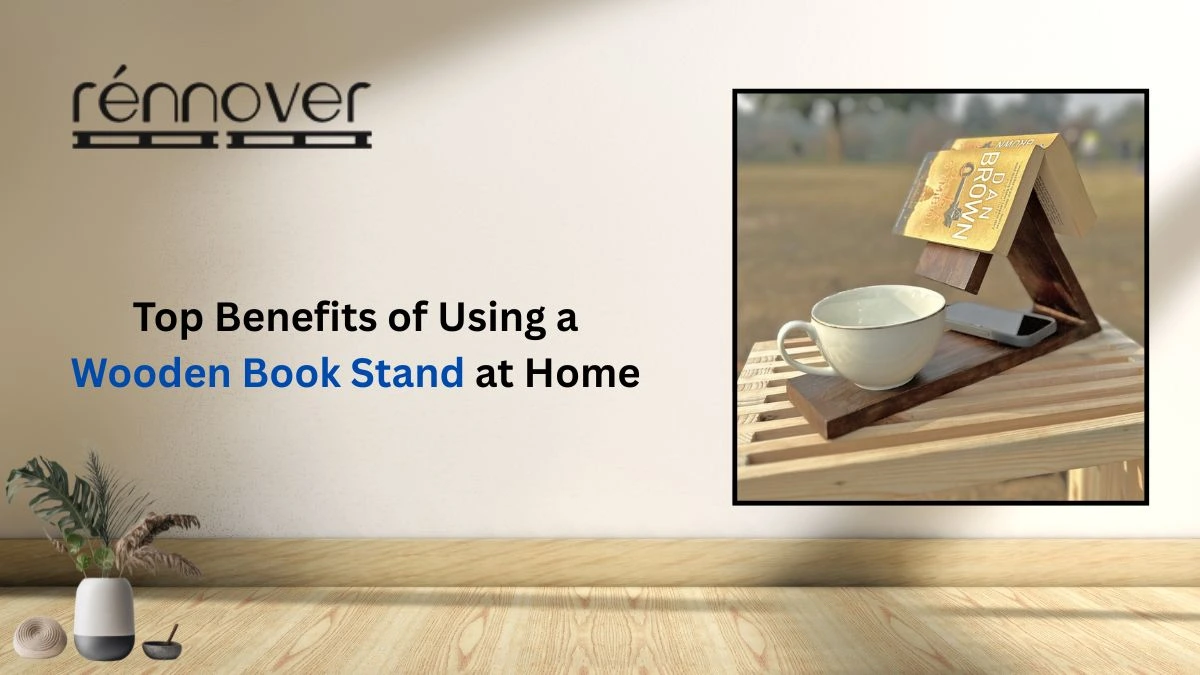 Wooden Book Stand