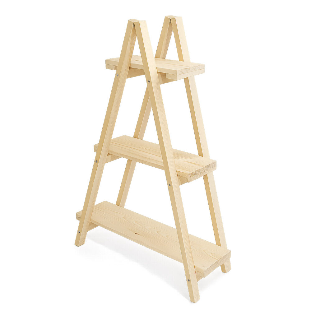 Exhibition Pyramid Display Rack – 3 Level - Image 4