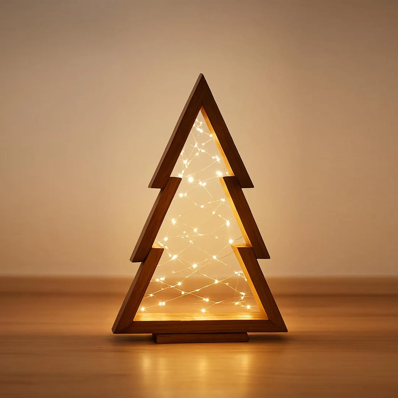 ShineTree Series – Handcrafted Wooden Christmas Decor