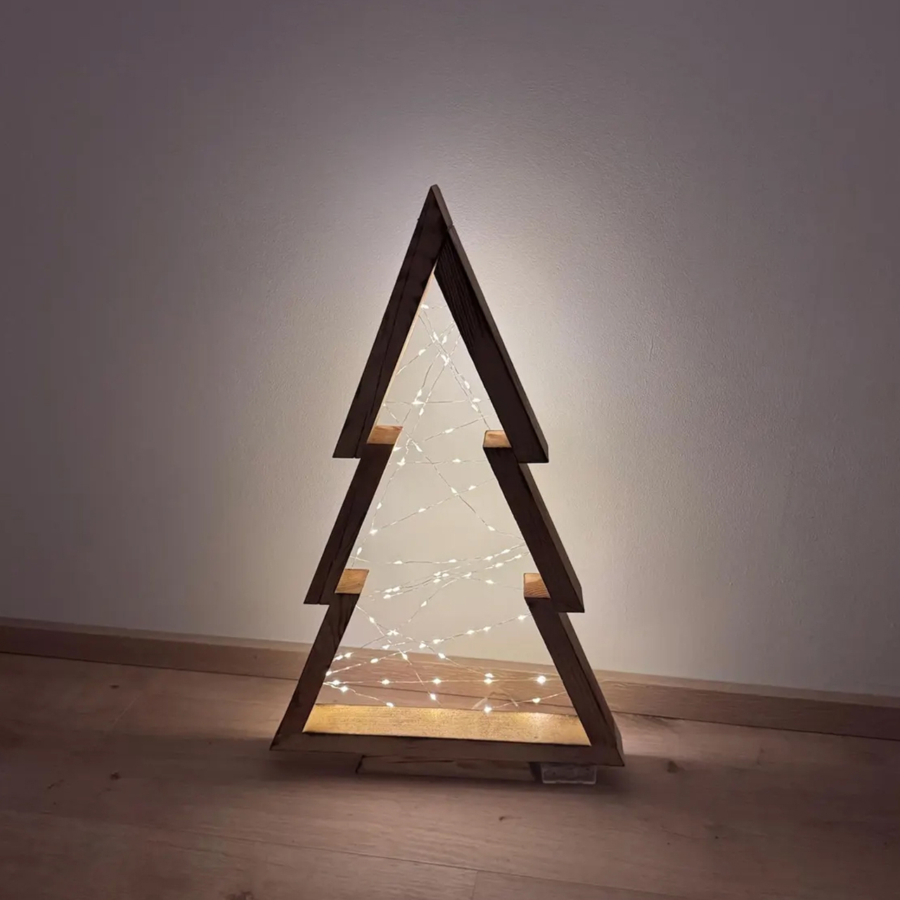 ShineTree Series – Handcrafted Wooden Christmas Decor - Image 3
